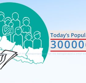 नेपालको जनसंख्या तीन करोड नाघ्‍यो