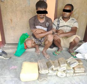 २२ किलो चरेस बरामद, दुईजना पक्राउ