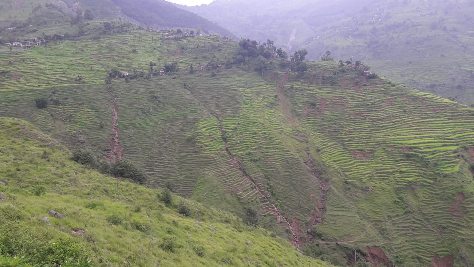 पहिरो प्रभाबित बस्तिमा खानेपानीको हाहाकार