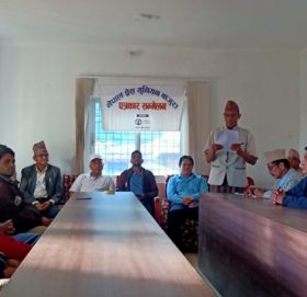 नेपाली काग्रेस बाजुराकाे बैठककाे निर्णय पत्रकार सम्मेलनमार्फत  सार्बजनिक