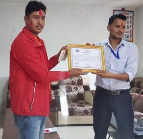 कृषि विकास शाखा गौमुल यो वर्षको उत्कृष्ट