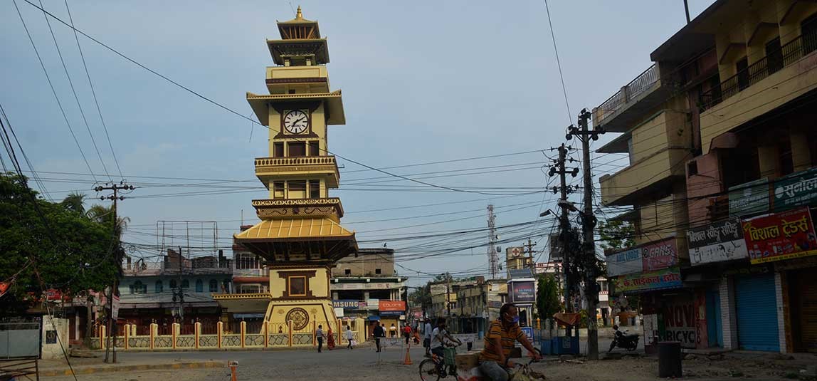 आजबाट वीरगन्जमा निषेधाज्ञा