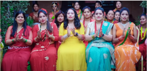 विद्या तिमिल्सिनाको तीजगीत माइतीको सम्झना बजारमा