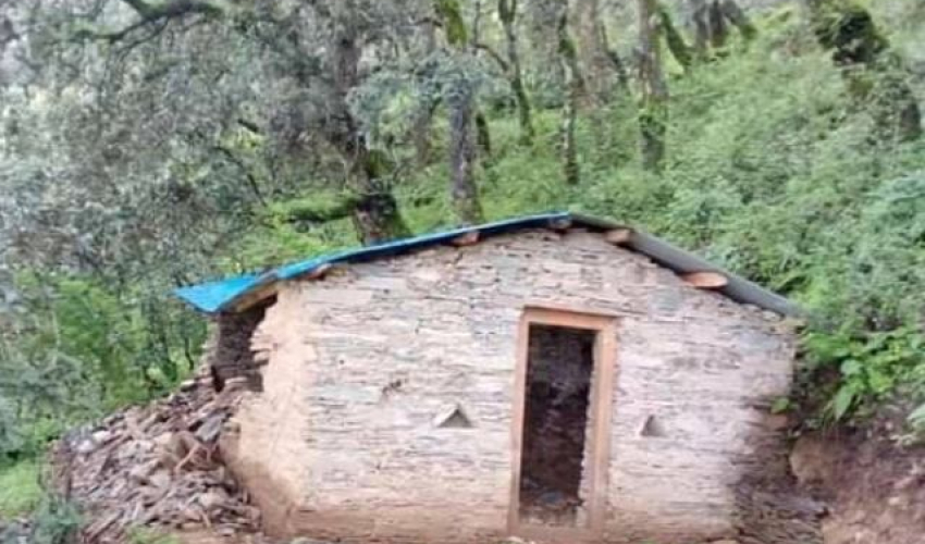 २ लाखमा बनेको मन्दिर ३ महिना पनि टिकेन