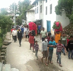 डोटीबाट बडिमालिका गयो सरकारी डोल