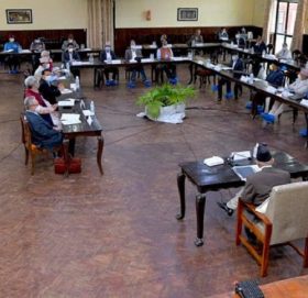 विपद व्यवस्थापन बैठक : बाढी-पहिरो पीडितहरुको व्यवस्थापनका लागि यस्तो तयारी