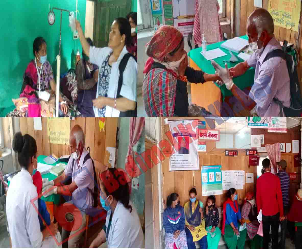 डाक्टर गोबिन्द केसी द्धारा जिल्ला अस्पताल बाजुरामा अप्रेसन सेवा