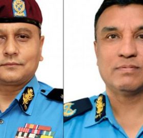 शाही र कार्कीले आज एआईजीको फुली लगाउँदै