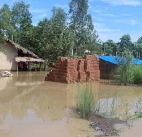 कञ्‍चनपुरमा ३ सयभन्दा बढी घर डुबानमा, ६० घर विस्थापित