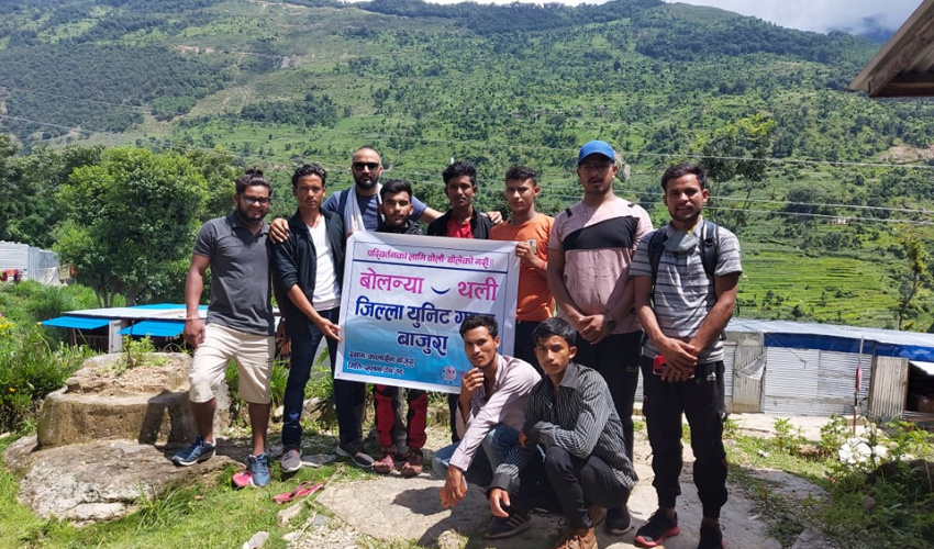 सामाजिक अभियान्ता बुढा बाेल्न्या थलीकाे संयाेजकमा