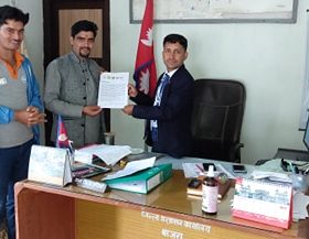 नागरिक संघ संगठन द्धारा प्रमुख जिल्ला अधिकारीलाई ज्ञापन पत्र