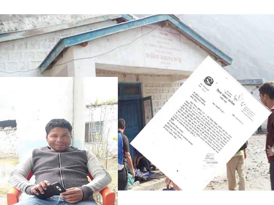 अहेब गिरीले डिउटीमै मदिरा सेवन गरेकाे प्रमाणित