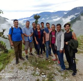 सांसद नेतृत्वको टोली बाढीपिडीत बस्तीमा