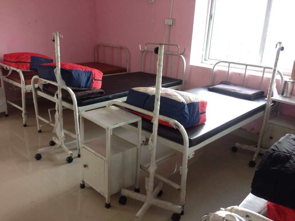 बुढिगंगा नगरपालिकामा २० बेडकाे आइसाेलेसन