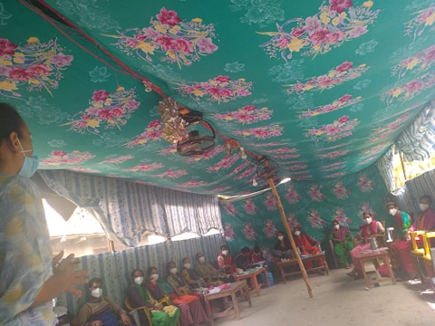 कोल्टीमा ५५ दिने सीप विकास सिलाई कटाई तालिम सुरु