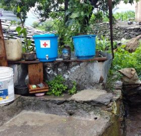 नमुना बस्ति बन्दै बडिमालिका नगरपालिका ६ काे  गैरीगाउ टोल