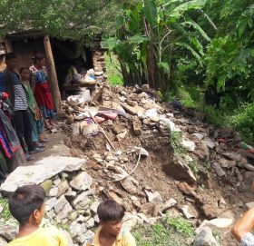 बाजुरामा एक सय भन्दा बढि गाँउ पहिरोको उच्च जोखिममा