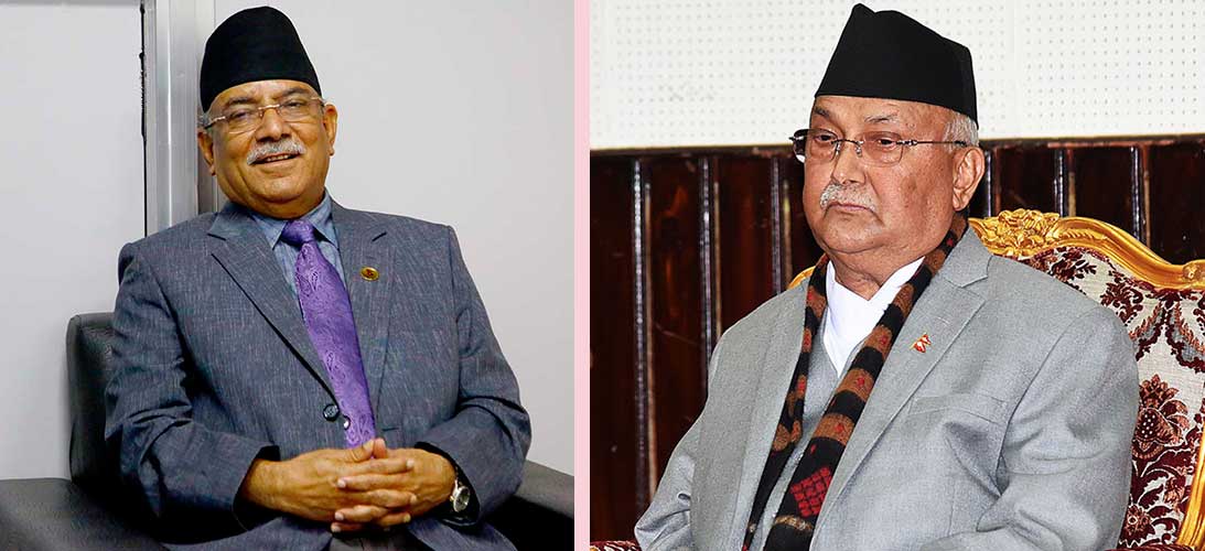 ओली-प्रचण्ड वार्ता सकियो : सचिवालय बैठक शनिबार