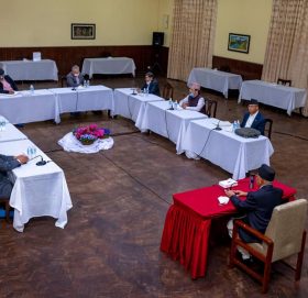 नेकपा सचिवालय बैठक १८ गतेसम्मका लागि स्थगित