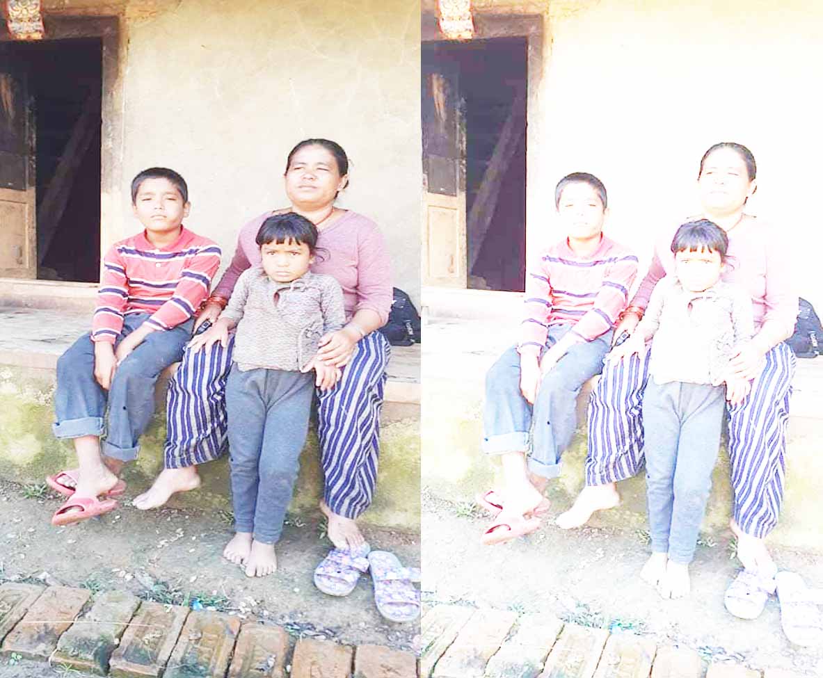 बुढिनन्दा नगरपालिकाका ६ जनाको शार्की परिवार काठमाण्डौमा बिचल्ली