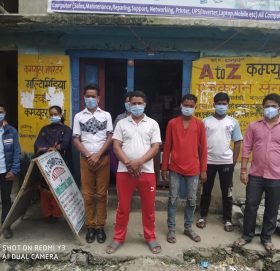 सात जना जेहेन्दार बिद्यार्थिलाई निशुल्क कम्प्युटर तालिम