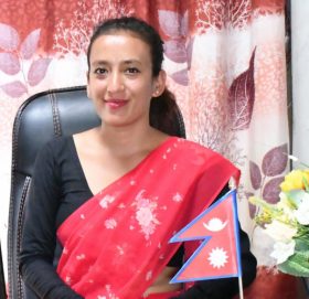 बुढीनन्दाकी उपमेयर रेग्मी प्रवल जनसेवा श्री (चथुर्त) द्धारा सम्मानित