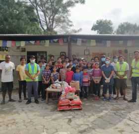 बालगृहमा खाद्यन्न सहयोग