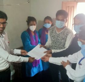 स्थानिय तहका कर्मचारीले बुझाए ३ बुँदे ज्ञापन पत्र