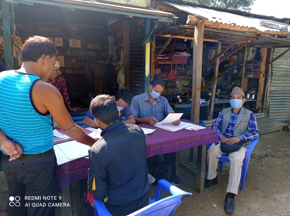 उद्योग बाणिज्य सघं बाजुराको टोली अनुगमनमा