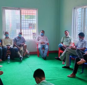 पत्रकार महासंघको मिसन टोलीले मुख्यमन्त्री लगायतसँग छलफल गर्दै