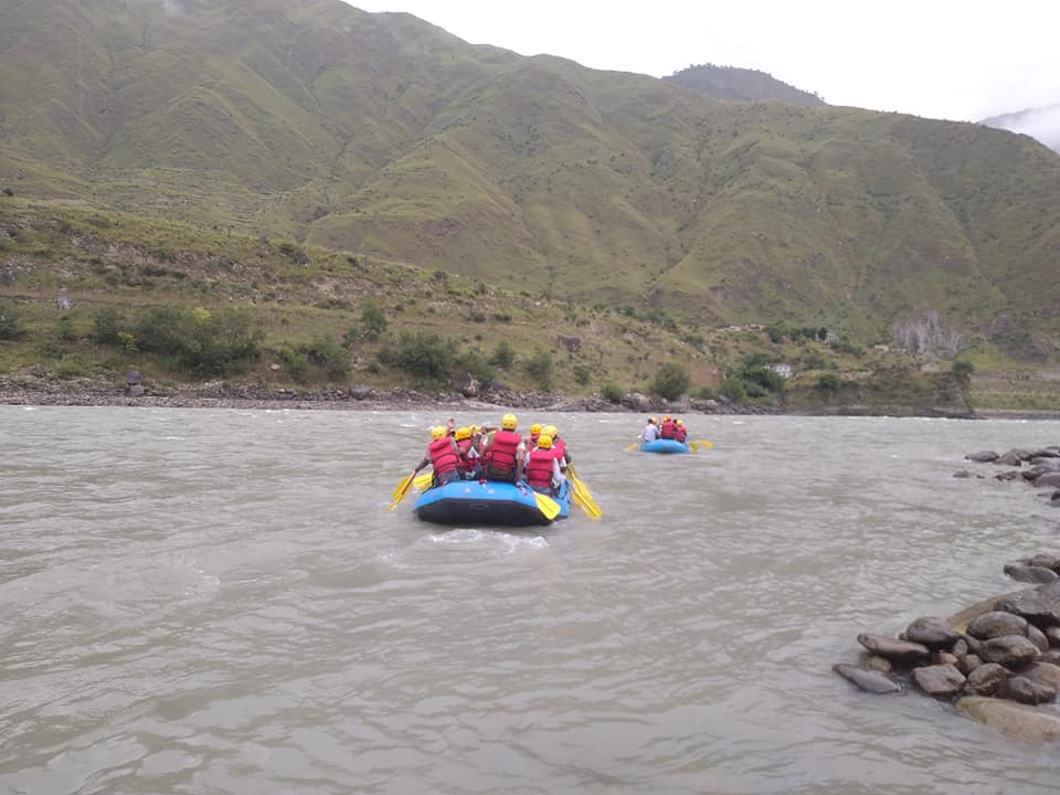 हिमाली गाँउपालिकाले शुरु गरयो कर्णाली नदीमा र्‍याप्टिङ्ग