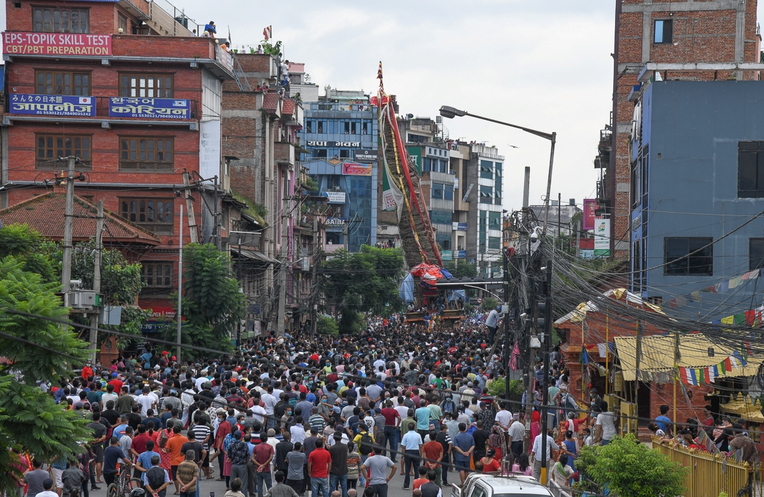 रातो मच्छिन्द्रनाथको रथ आज तानिने