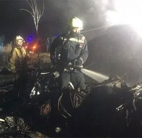 युक्रेनमा विमान दुर्घटना हुँदा २२ जनाको मृत्यु