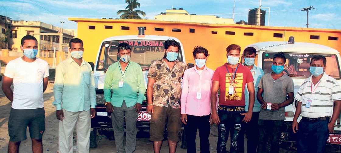 कोरोना संक्रमितका सारथि