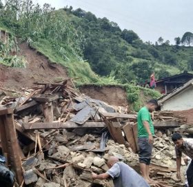 भारी वर्षाका कारण भारतमा घर भत्किँदा ९ जनाको मृत्यु,