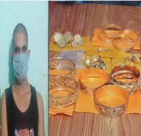 ४ सय ४० ग्राम सुन सहित दुई जना पक्राउ