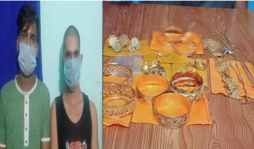 ४ सय ४० ग्राम सुन सहित दुई जना पक्राउ