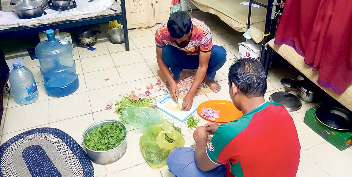 साउदीमा कामदारको बिचल्ली