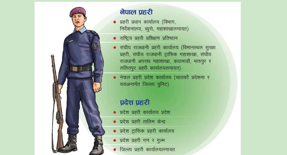 यस्तो हुनेछ केन्द्र र प्रदेश प्रहरीको संरचना