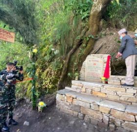 छाङरु र तिंकर जोड्ने गोरेटो बाटोकाे निर्माण सम्पन्न