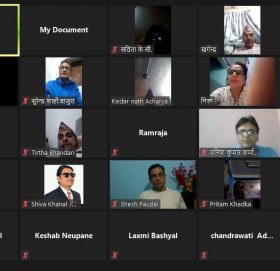 झर स्रष्टाहरुको पहिलो भर्चुअल भेला सम्पन्न , खनालको अध्यक्षतामा १९ सदस्यीय केन्द्रीय कार्यसमिति गठन