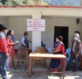 गाैमुल गाउँपालिकामा नागरिक आरोग्य सेवा केन्द्र संचालनमा