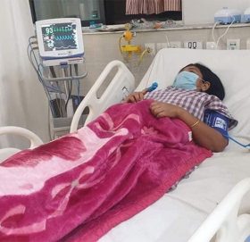 नेकपा सचेतक शान्ता चौधरी आईसीयुमा