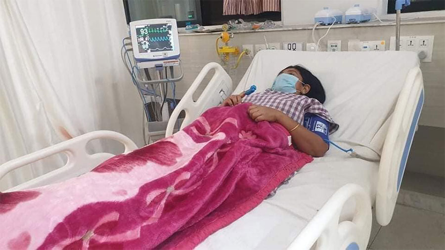 नेकपा सचेतक शान्ता चौधरी आईसीयुमा