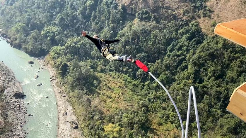 विश्वकै दोस्रो अग्लो बन्जीजम्प कात्तिक १५ गतेदेखि सञ्चालन हुने