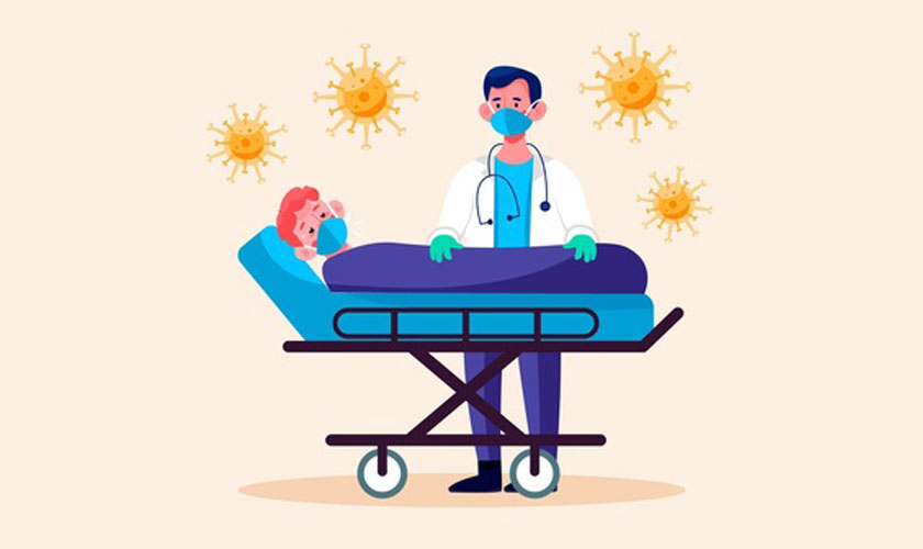 अस्पताल बाजुरामा एकजना काेराना संक्रमितकाे उपचार हुदै