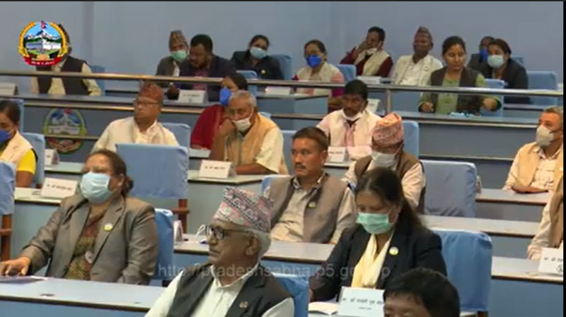 प्रदेश ५ को नाम लुम्बिनी र राजधानी देउखुरी राख्ने प्रस्ताव दुई तिहाइले पारित