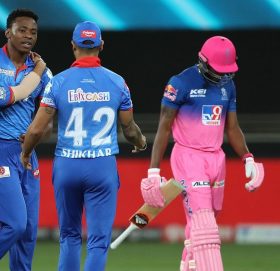 राजस्थानलाई हराउँदै दिल्ली उक्लियो शीर्ष स्थानमा