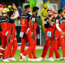 बैंग्लुरुद्वारा चेन्नई ३७ रनले पराजित