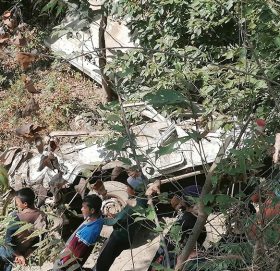 गुल्मी जिप दुर्घटनामा मृतकको संख्या ६ पुग्यो